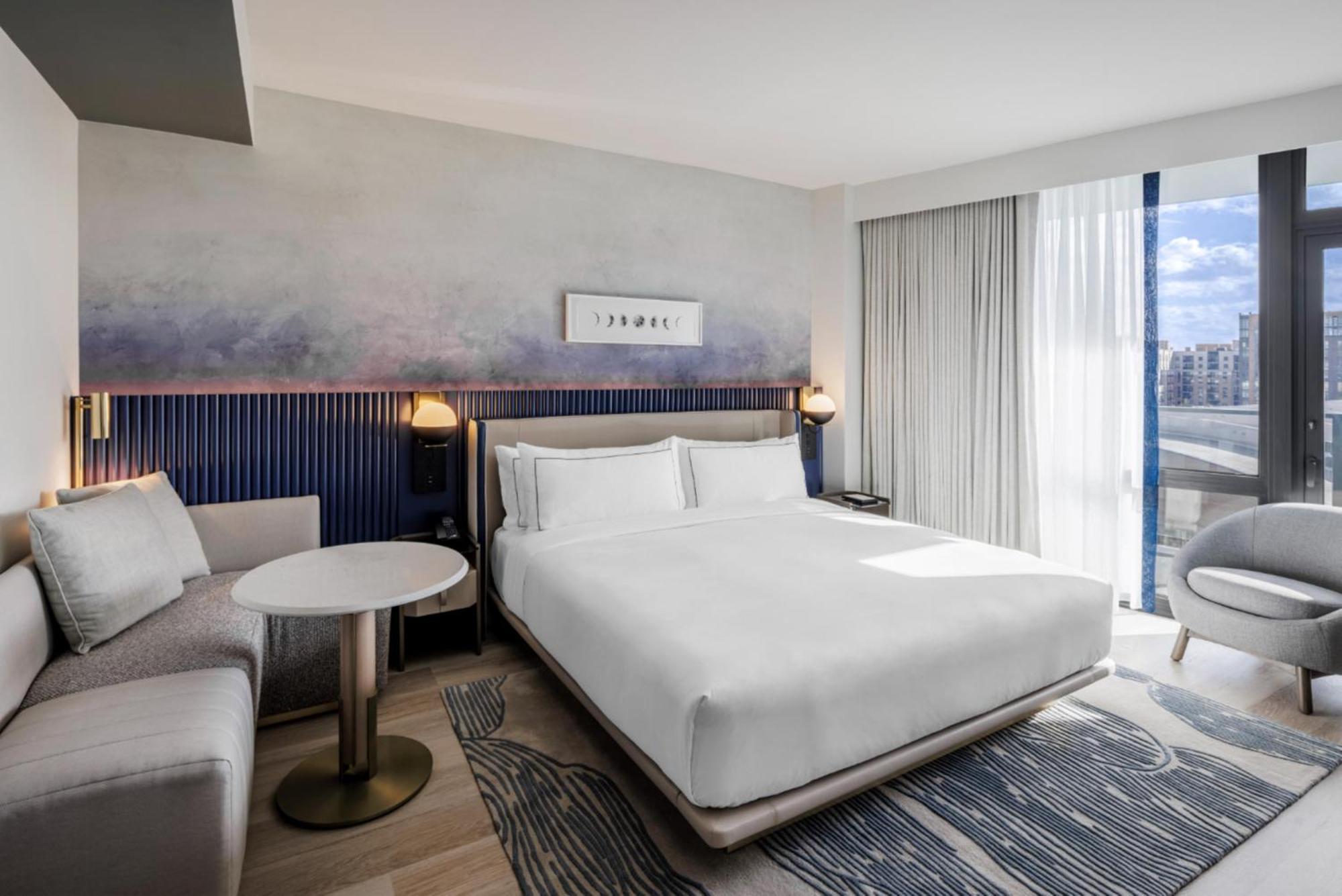 Chambre Lit King-Size avec Balcon
