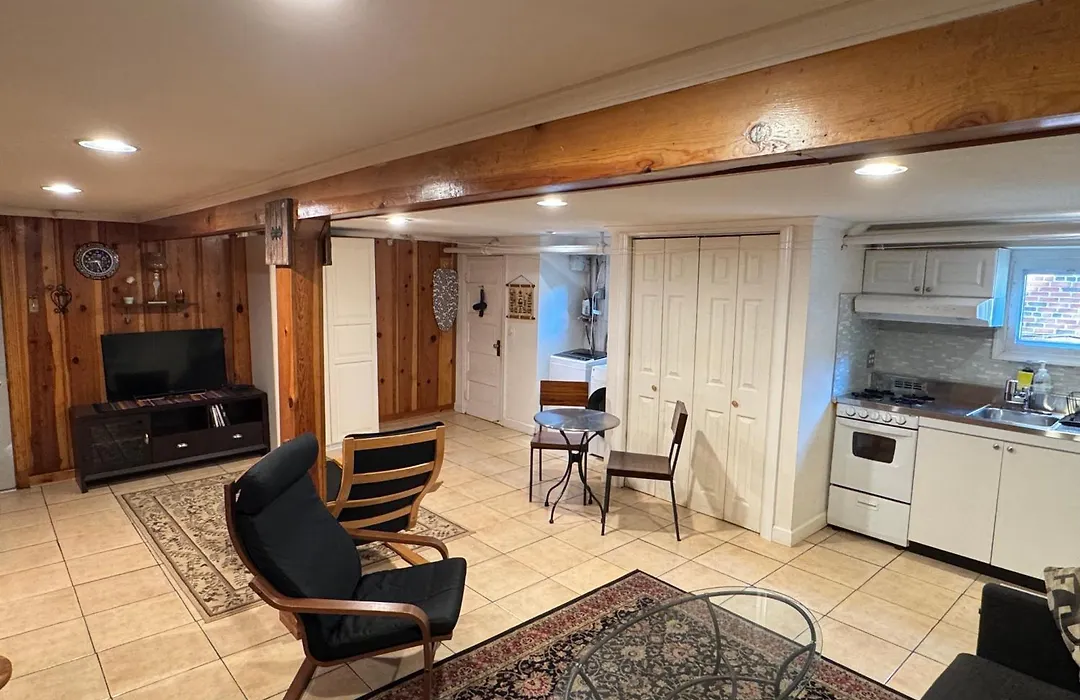 First Floor One Bedroom Apartment With Full Kitchen & Bath-1